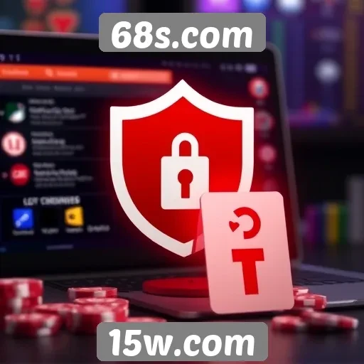 Recursos de segurança no site 68s.com